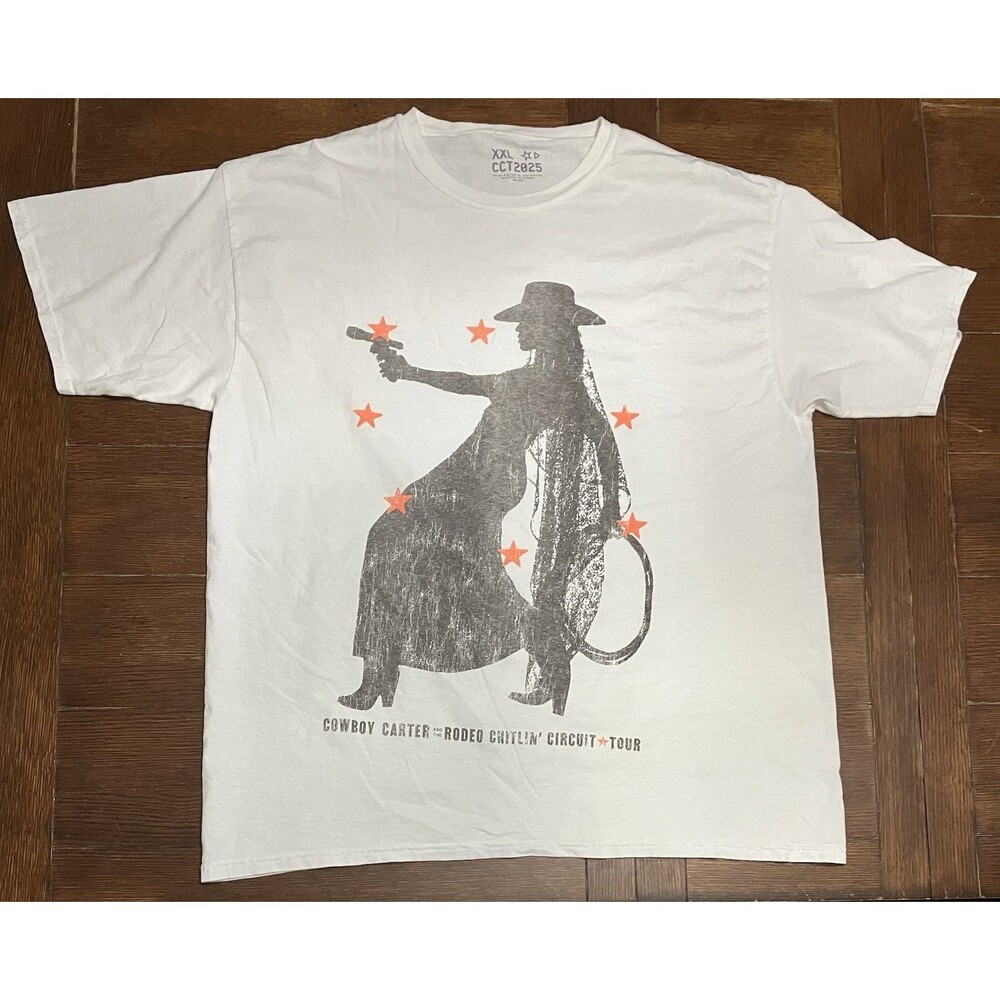 Authentic Beyonce Cowboy Carter Merch Most Wanted Exclusive Shirt Size 2XL NWOT